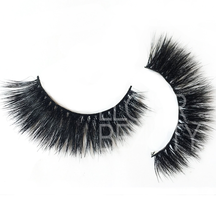 Wholesale private label cheap horse artificial eyelashes ES105